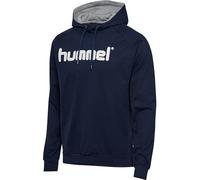 hummel Homme À Hmlgo en Coton avec Logo Sweat capuche, Marine, L EU