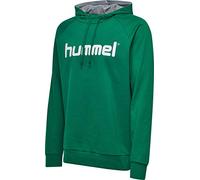 hummel Homme À Hmlgo en Coton avec Logo Sweat capuche, Vert Sapin, S EU