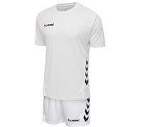 hummel Homme Ensemble Promo Combinaison de Piste, Blanc, XL