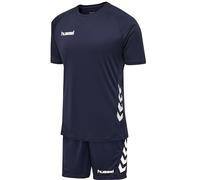 hummel Homme Ensemble Promo Combinaison de Piste, Bleu Marine., XL