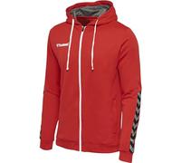 hummel Homme Hmlauthentic Poly Zip Hoodie Sweat À Capuche, Vrai Rouge, 3XL EU