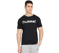 hummel Homme Logo Hmlgo Cotton T shirts, Noir, L EU
