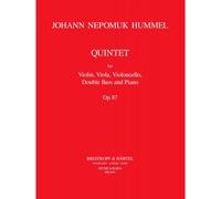 HUMMEL J. N. - KLAVIERQUINTETT ES-DUR OP. 87