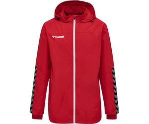 hummel Jungen Hmlauthentic Kids all-weather Jacket Jacke, True Red, 164 EU
