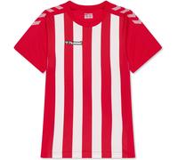 Hummel Kids' Stripe Jersey Drill Top Rouge Vif/Blanc 7-8 (S) Unisex