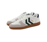 Hummel Lacets de Basket Handball Parfaits pour Adultes, Blanc Marine/Pivoine, 44 EU