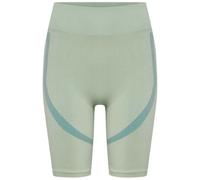 Hummel Hiit Seamless Short Leggings Vert L Femme