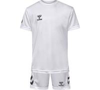 Hummel Set hmlLOGO T-shirt Enfants Unisexes Blanc 116 cm