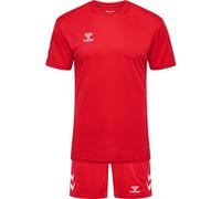 Hummel Set d'entraînement hmlLOGO F3062 – Lot de 2 t-shirts unisexe rouge – Taille M