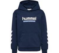 Hummel Logo Hoodie Junior Marine/Blanc 9-10 (M) Male