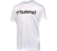 Hummel Logo T-Shirt Jr Blanc 140