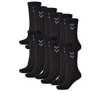 hummel Lot de 6 paires de chaussettes de sport unisexes