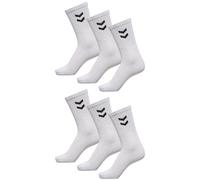 hummel Lot de 6 paires de chaussettes unisexe sport loisir basiques mi-mollet NE