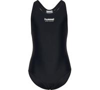 Hummel Maillot de bain de sport 'JR Solid' noir / blanc, Taille 134