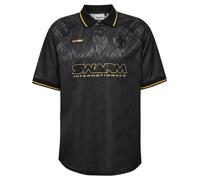 Hummel Loose Bay Soccer Short Sleeve T-shirt Noir,Argenté M