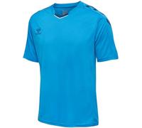 hummel MÂLE Hmlcore Xk Poly Jersey S/S T-Shirt, Bleu Danube, M EU