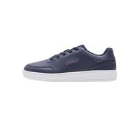 hummel Match Point Baskets Basses légères et Unisexes, Bleu Marine, 44 EU