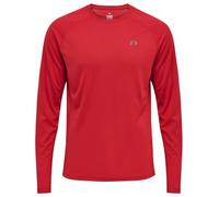hummel T- Shirt de Course à Pied pour Homme L/S, Rouge Tango