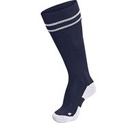 hummel Mixte Chaussettes de Football Element Chaussettes, Bleu marine/blanc, 39-42 EU