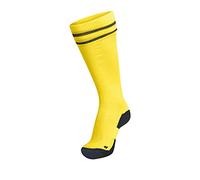 hummel Mixte Chaussettes de Football Element Chaussettes, Jaune/noir, 39-42 EU