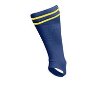 hummel Mixte Element Football Sock Footless Chaussettes, True Bleu/Sports Jaune, 2 EU