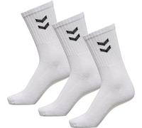Hummel Chaussettes Basic 3 pièces Mixte enfant Blanc Taille 32-35