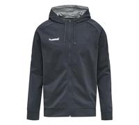 hummel Mixte enfant Hmlgo Kids Cotton Zip Hoodie Veste capuche, Gris Foncé, 6 ans/116 EU