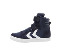 hummel Mixte Enfant Slimmer Stadil High Jr Chaussures-Lifestyle, Bleu Dress Blue 7459, 37 EU