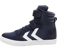 hummel Mixte Enfant Slimmer Stadil High Jr Chaussures-Lifestyle, Bleu Dress Blue 7459, 37 EU