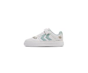 Hummel Mixte Enfant St. Power Play Jr, White Turquoise, 30 EU