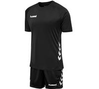 hummel Mixte Ensemble Junior Promo Set Combinaison de piste, Noir, 128 EU