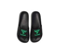 hummel Mixte Essential Pool Slide Sandales Claquettes, Black Jelly Bean, 38 EU