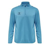 hummel Mixte Hmlcore Xk À Demi Fermeture Éclair Poly Sweat shirt, Bleu Danube, L EU