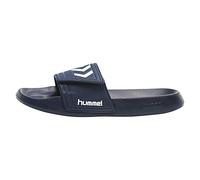 Hummel Mixte Larsen Slipper VC Chaussures de Plage & Piscine, Bleu (Dress Blue/White), 44 EU