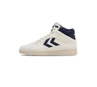 hummel Mixte St Power Play Mid Pl Basket, Marshmallow Black Iris, 44 EU