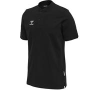 Hummel Move Grid Polo homme noir - 60% coton, 40% polyester, col polo manches courtes XXXL