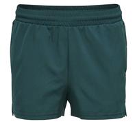 Hummel Move Grid Woven Shorts Vert XS Femme