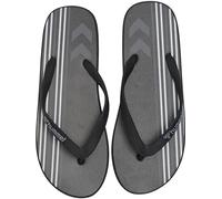 hummel Multi Stripe Flip Flop Unisexe Athleisure Sandales & Chaussures de piscine avec respirantes, Noir , 38 EU