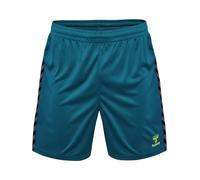 Hummel Pantalon de sport 'Authentic' bleu cyan / gris / vert clair / noir, Taille L