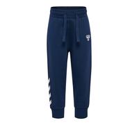 Hummel Pantalon de sport bleu foncé / blanc, Taille 92