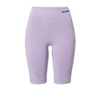 Hummel Pantalon de sport violet clair / noir, Taille XS