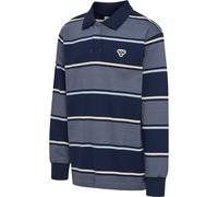 Polo manches longues enfant Hummel Loose Bleu 5/6 ans