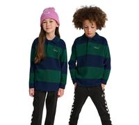 Polo manches longues enfant Hummel Striped Loose Bleu 5/6 ans