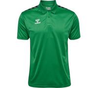Hummel Polo Hmlauthentic Multisport – manches courtes fonctionnelles – Vert Taille L Homme