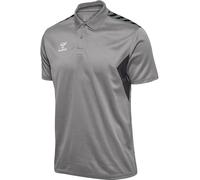 Hummel Polo Hmlauthentic Multisport Fonctionnel Manches Courtes Gris 2XL Homme
