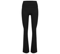 Hummel Prima Rib Straight Leg Hw Leggings Noir S Femme