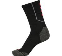 Hummel Pro Training Chaussettes Bas 35-38 Noir/Orange