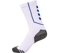 Hummel Pro Training Chaussettes Basses 27-30 Blanc/Bleu