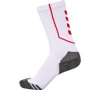Hummel Chaussettes d'entraînement basses hmlPRO Blanc/Rouge 39-42 Mixte