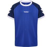 Hummel Stripe Short Sleeve T-shirt Bleu 122-128 cm Enfants